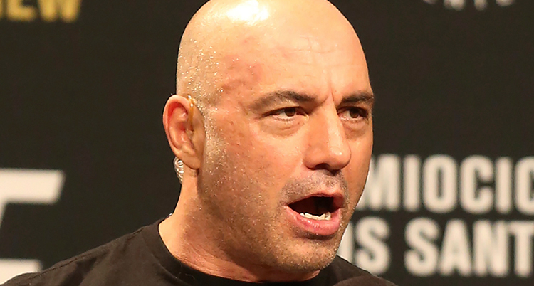 Programledaren Joe Rogan.